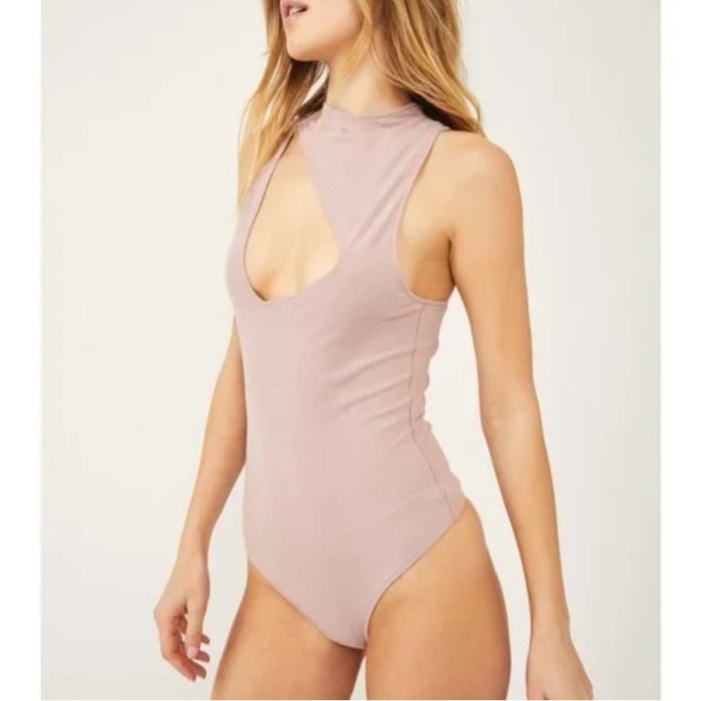Free people lavender bodysuit